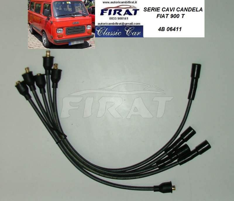 CAVI CANDELA FIAT 900 T